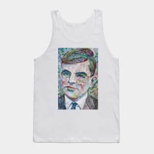 ALAN TURING oil portrait Tank Top